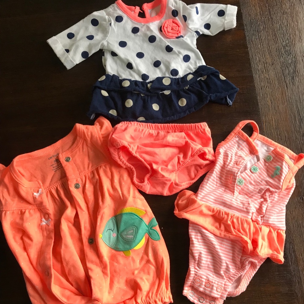 Newborn Outfit Lot
